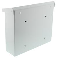 Burg Wächter 61150 JOURNAL 5867 W Brievenbus Plaatstaal Wit Sleutelslot - thumbnail