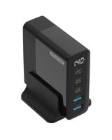 Sitecom 140W Power Delivery Desktop Charger with LED display - thumbnail
