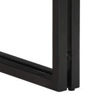 Salontafel 50x50x35 cm massief ruw mangohout - thumbnail