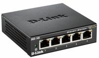 D-Link DGS-105 Netwerk switch 5 poorten 1 GBit/s - thumbnail