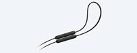 Sony WI-Xb400B Draadloze In-Oor Hoofdtelefoon, Ingebouwde Spraakassistent, Nekband Design, Bluetooth 5.0, NFC, Zwart - thumbnail