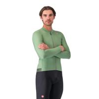 Castelli Espresso thermal jersey lange mouw green pepper heren S - thumbnail