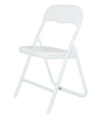 Diggers Opvouwbare Stoel | Wit - DIG726 Diggers Opvouwbare Stoel | Wit - DIG726