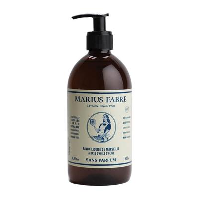 Marius Fabre Marius Fabre Nature Marseille Zeep Zonder Parfum Met Pomp (500ml) Marius Fabre Marius Fabre Nature Marseille Zeep Zonder Parfum Met Pomp (500ml)