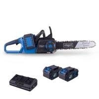 BC-CS355Duo-X Accu-kettingzaagset - 33,5 cm zaaglengte - SCHEPPACH 20V IXES + 2 x 4Ah accu's + 4,5A dubbele lader - thumbnail