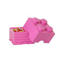 Room Copenhagen LEGO Storage Brick 4 Roze opbergdoos - thumbnail