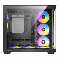 Antec C5 ARGB Midi-tower PC-behuizing Zwart Zijvenster, Stoffilter - thumbnail