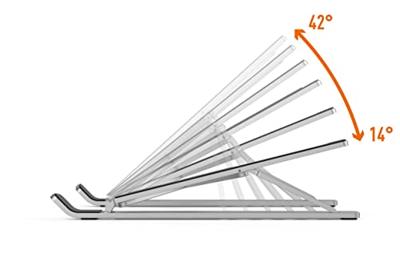 Laptopstandaard durable fold