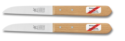 Robert Herder Molenmes - Hout - Lemmet 9.2 cm - 2 Stuks