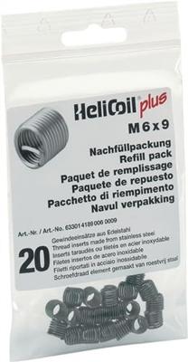 BÖLLHOFF schroefdraadinzetstuk "helicoil plus" refill pack helicoil m8 x 1.25 8.00mm