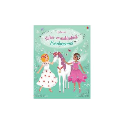 WPG Uitgevers Sticker- en aankleedboek eenhoorns