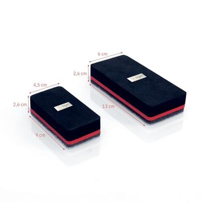 Sigel SI-BA188 Bordwisser Magnetisch 13x6x2.6 cm Zwart/Rood