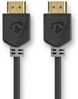 HDMI Kabel | HDMI Connector | HDMI Connector | 8K@60Hz | eARC | Verguld | 3.00 m | PVC | Antraciet - thumbnail