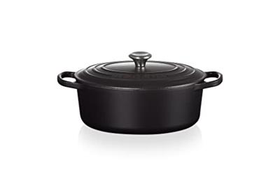Le Creuset Braadpan Signature ovaal Mat Zwart ø 29 cm / 4,7 liter