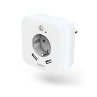Hama 00223498 LED-nachtlamp met bewegingsmelder LED Daglichtwit Wit - thumbnail