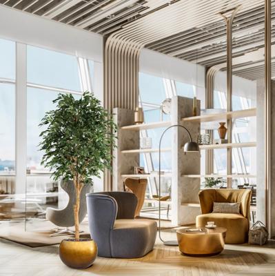 Ficus Exotica Kunstboom Deluxe 250cm groen