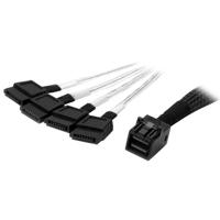 StarTech.com Interne Mini-SAS naar SATA-kabel - SFF-8643 naar 4x SATA - 1m - thumbnail