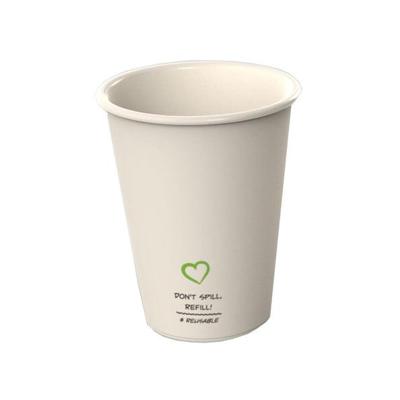 Reusable Plastic Koffiebeker Blanco Beige (400x180cc)