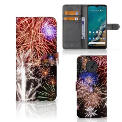Nokia G50 | Wallet Case | met Pasjes | Vuurwerk