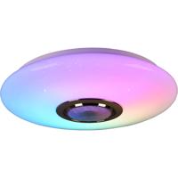 LED Plafondlamp 15.5W RGBW Dimbaar met Bluetooth Speaker en Sterlicht - thumbnail
