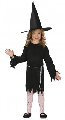 Heksenmeisje kostuum basic