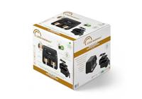 Dieetfriteuse - LITTLE BALANCE - 8765 - Crousty light duo - 9 L - 2460 W - 9 programma's - Zwart - thumbnail