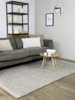 MOMO Rugs - Vaasa Grey White - 160x230 cm Vloerkleed - thumbnail