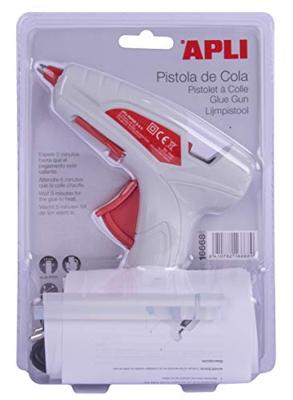 Apli lijmpistool Premium, inclusief 2 lijmpatronen, op blister