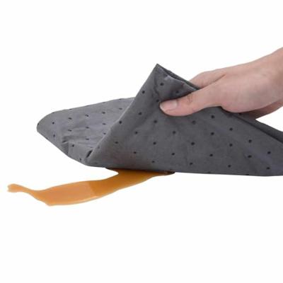 Olie-absorberende pad 40x1000 cm grijs Olie-absorberende pad 40x1000 cm grijs