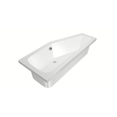 Hoekbad Xenz Lagoon Compact 170x75x45 cm Rechts Wit