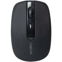 LogiLink ID0078A Muis Bluetooth Optisch Zwart 4 Toetsen 1600 dpi Geïntegreerd scrollwiel - thumbnail