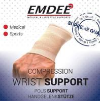 Emdee Elastische Support Bandages Wrist Support Bandage Maat M Art.57641 1Stuks - thumbnail