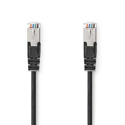 Nedis CCGL85121BK20 Cat5e-kabel Sf/utp Rj45 Male Rj45 Male 2.00 M Rond Pvc Zwart Label Nedis CCGL85121BK20 Cat5e-kabel Sf/utp Rj45 Male Rj45 Male 2.00 M Rond Pvc Zwart Label