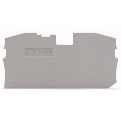 WAGO 2016-1291 Afsluit- en scheidingsplaat 100 stuk(s)