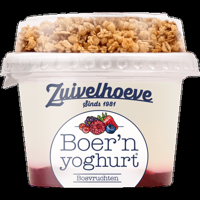 Zuivelhoeve Boer&apos;n yoghurt® Bosvruchten & Muesli 170 g bij Jumbo - thumbnail