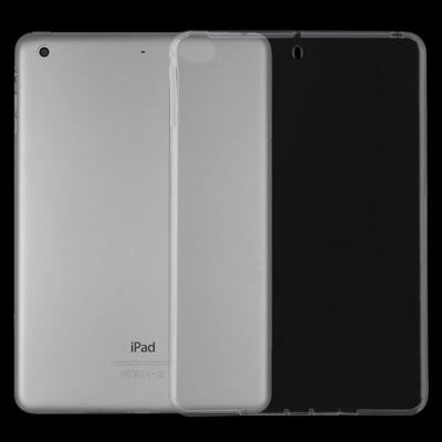 Voor iPad Mini 4/5 0.75 mm ultradunne transparante TPU zachte beschermhoes