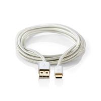 Nedis USB 2.0 Kabel A naar C 2 m zilver - thumbnail