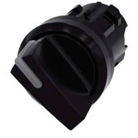 Siemens 3SU10022BF100AA0 3SU1002-2BF10-0AA0 Knevelschakelaar Kunststof frontring, Verlicht Knevel Zwart 1 x 90 ° 1 stuk(s) - thumbnail