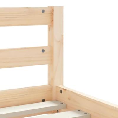 Kinderbedframe met lades 80x200 cm massief grenenhout - thumbnail