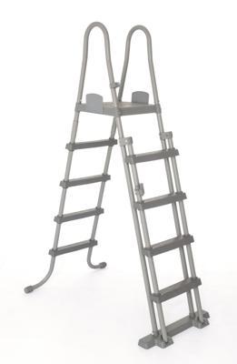 Bestway zwembadladder flowclear met 4 treden 132 cm