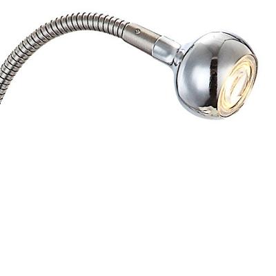 Globo WandlampSerpent nikkel met snoer - 24109W