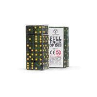 Q Workshop Dice Set Full Pack D6 Green (20) - thumbnail