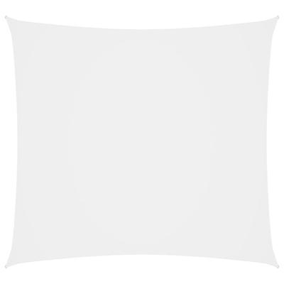 VidaXL Zonnescherm vierkant 5x5 m oxford stof wit VidaXL Zonnescherm vierkant 5x5 m oxford stof wit