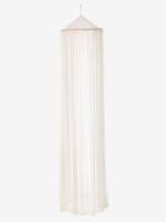 Bedhemel met lovertjes poederroze - thumbnail