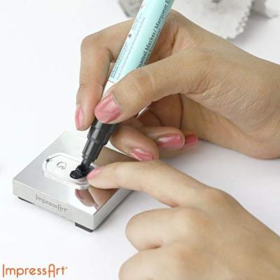 ImpressArt Stift, l: 14 cm, zwart, 1 stuk
