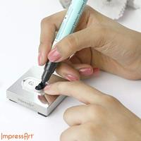 ImpressArt Stift, l: 14 cm, zwart, 1 stuk - thumbnail