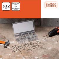 Schroevenkit Black & Decker Phillips Hout 332 Onderdelen - thumbnail