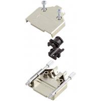 MH Connectors MHDTPK-25-K 6560-0145-03 D-sub behuizing Aantal polen: 25 Kunststof, gemetalliseerd 180 ° Zilver 1 stuk(s) - thumbnail