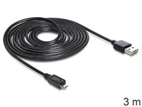 DeLOCK EASY USB-A 2.0 > Micro-USB-B kabel - thumbnail
