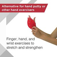 Theraband Hand XTrainer - Rood - Beginner - thumbnail